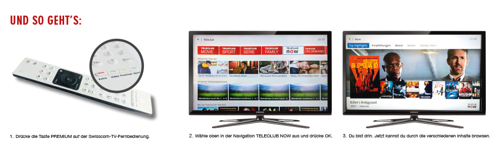 TeleClub Now - So geht's