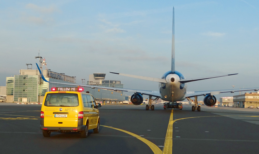 Inside Frankfurt Airport